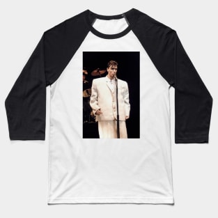 David Byrne Photograph Baseball T-Shirt